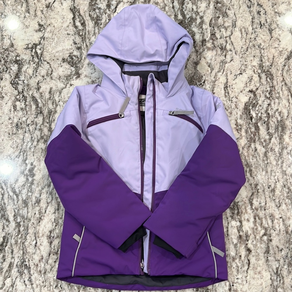 SPYDER winter jacket. Girls size 8. NWOT, never worn.